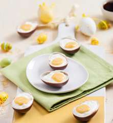 Czekoladowe jajka wielkanocne