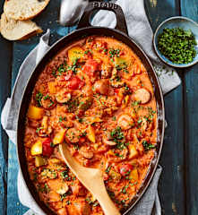 Würstchen-Gulasch