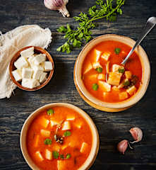 Caldo de queso