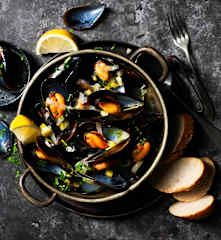 Mussels Mariniere