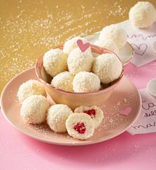 Palline cocco e lampone