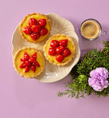 Mango-Erdbeer-Tartelettes