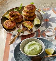 Koriander-Falafeln