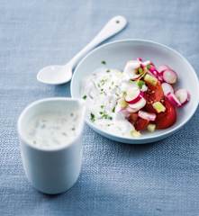 Sauce crémeuse aux herbes