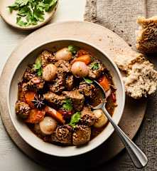 Bier-Rindfleisch-Eintopf