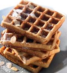 Mandelwaffeln