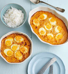 Ovos com molho aurora