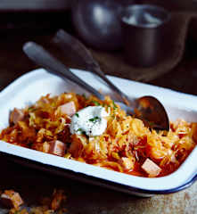 Sauerkraut-Tomaten-Eintopf