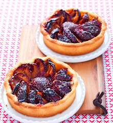 Tartelettes aux quetsches