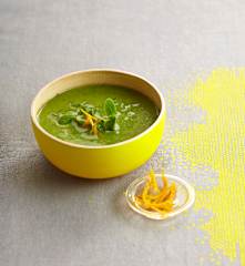 Velouté de cresson à l'orange