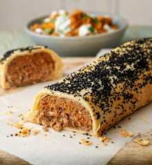 Lamb Roll with Freekeh Pilaf