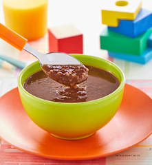 Sopa de frijol con quinoa