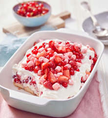 Johannisbeer-Marshmallow-Tiramisu