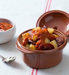 Potatoes with Chorizo