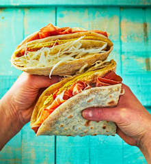 Tortilla hack con semi di papavero