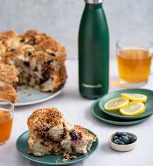 Zakręcone ciasto drożdżowe z jabłkami