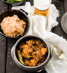 Muamba de galinha com funje