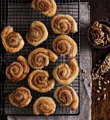 Girelle con pesto di noci