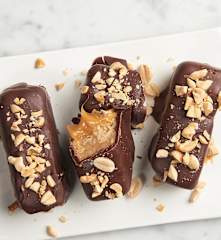 Chocolate nougat bars