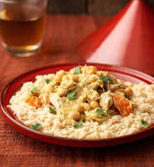 Chicken and Chickpea Tagine