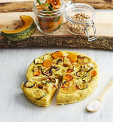 Frittata di ceci e verdure (senza uova)