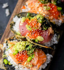 Tacos sushi