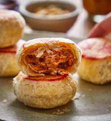 苏式蟹黄鲜肉月饼