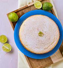 Torta al lime e ricotta