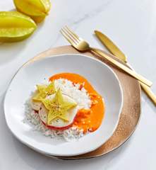 Sternfrucht-Taler süß-sauer