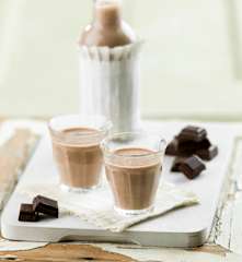 Yaourt à boire au chocolat