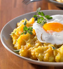 Steckrüben mit Kartoffeln