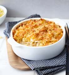 Gratin de pâtes au fromage