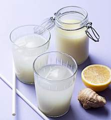 Concentrado de jengibre y limón