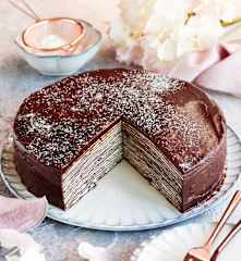 Schoko-Sahne-Schichttorte