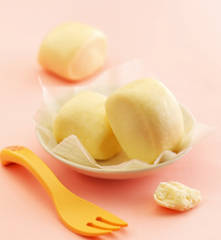 奶香馒头(10~12个月辅食)