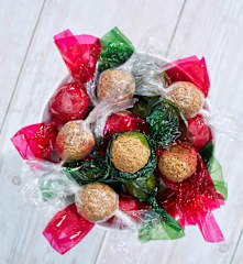 Chewy Gula Melaka Coconut Candy