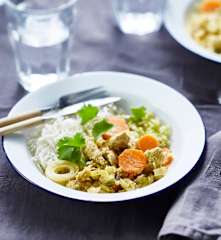 Curry de poulet automnal