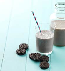 Batido de bolachas de cacau