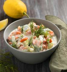 Karotten-Gurken-Salat