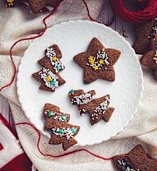 Biscotti al cioccolato fondente
