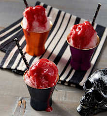 Spooktacular snow cones