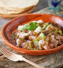 Aguachile de camarón