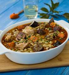 Habas guisadas a la portuguesa