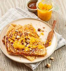 Crêpes au potimarron