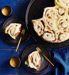 Amerikanische Cinnamon-Rolls