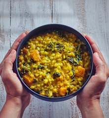Zuppa al profumo di curcuma