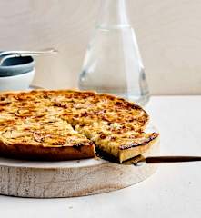 Gâteau oignons-fromage
