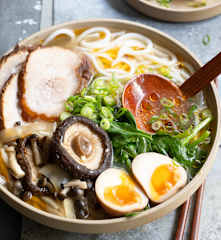 Ramen complet au chashu
