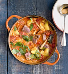 Curry de canard à l'ananas