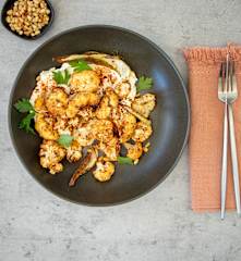Spiced roast cauliflower and whipped feta (Diabetes)